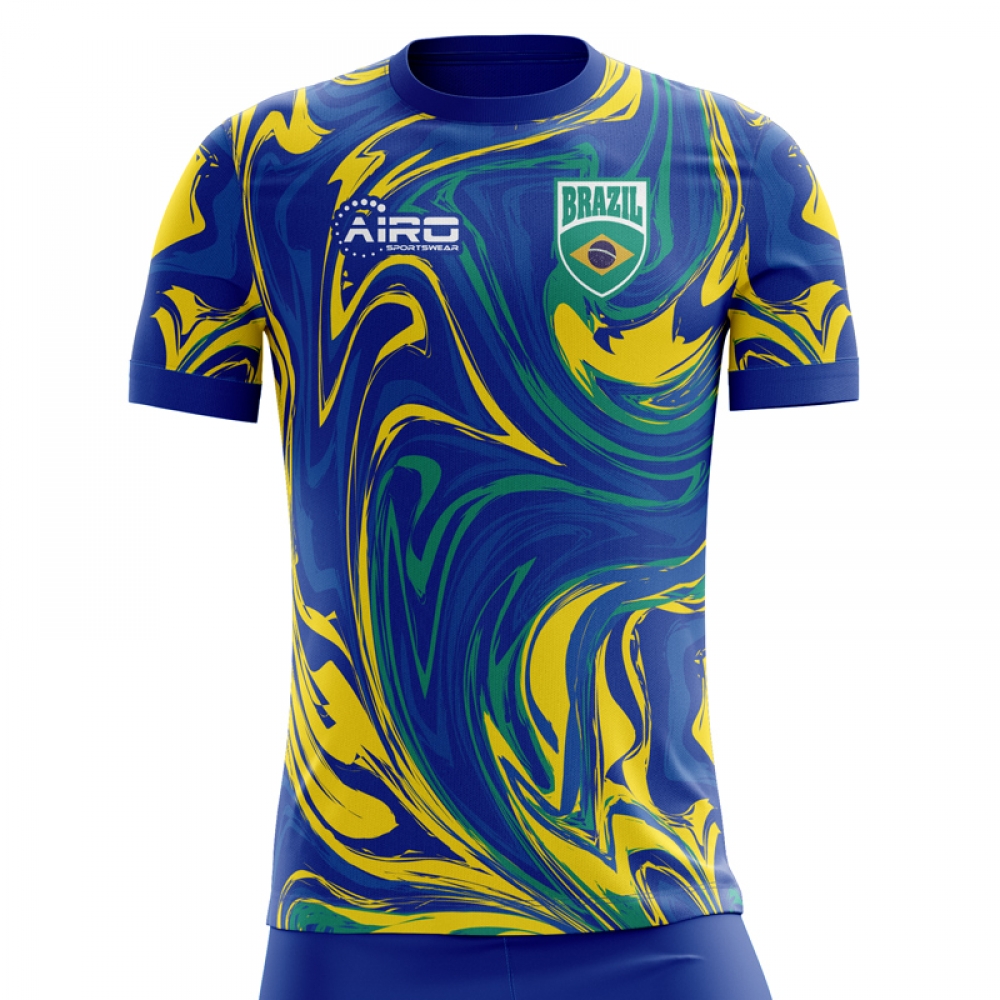 Brazil Away Concept Football Shirt 