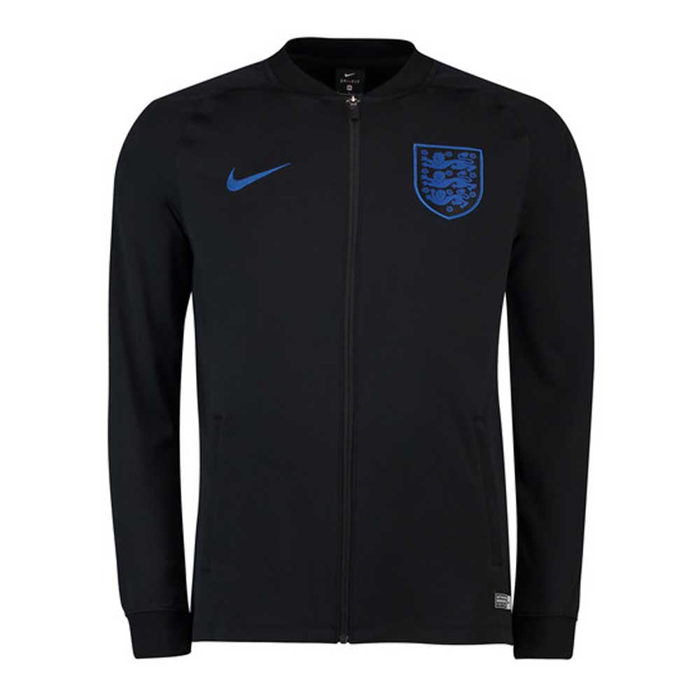 black nike track jacket