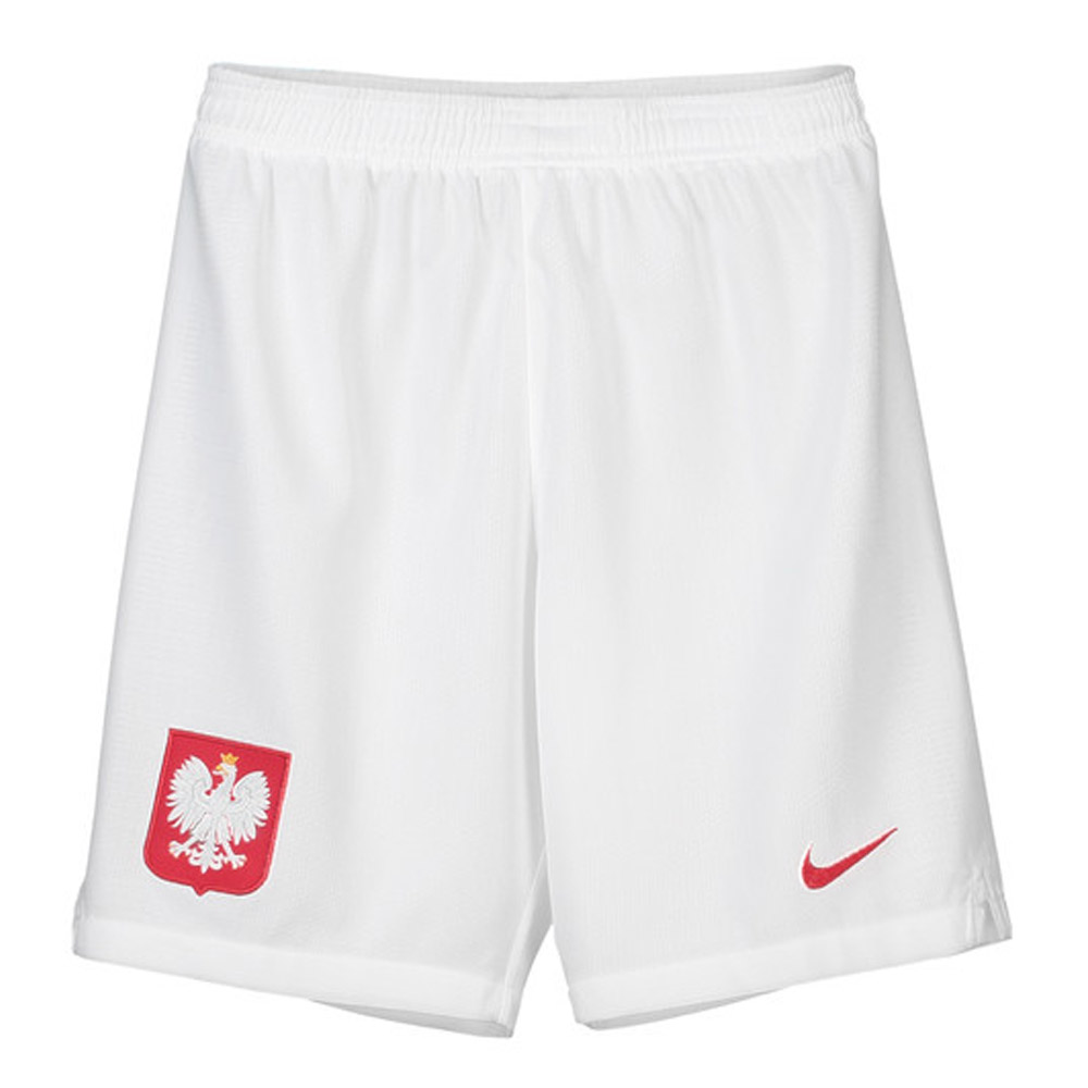 Click to view product details and reviews for 2018 2019 Poland Nike Home Shorts White Kids.
