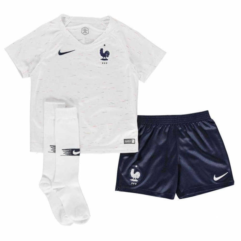 Click to view product details and reviews for 2018 2019 France Away Nike Little Boys Mini Kit.