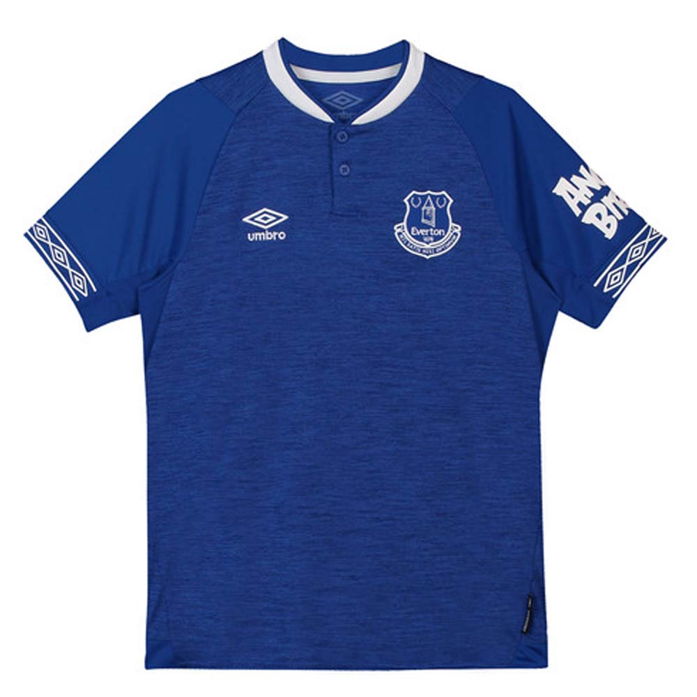 Official Everton Football Away Shirt Jersey Tee Top 2018 19 Kids Umbro 
