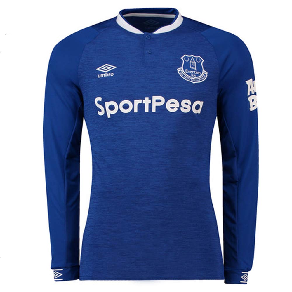 everton long sleeve jersey