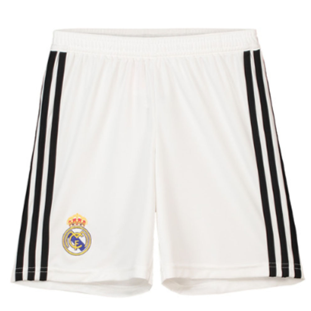 real madrid home shorts