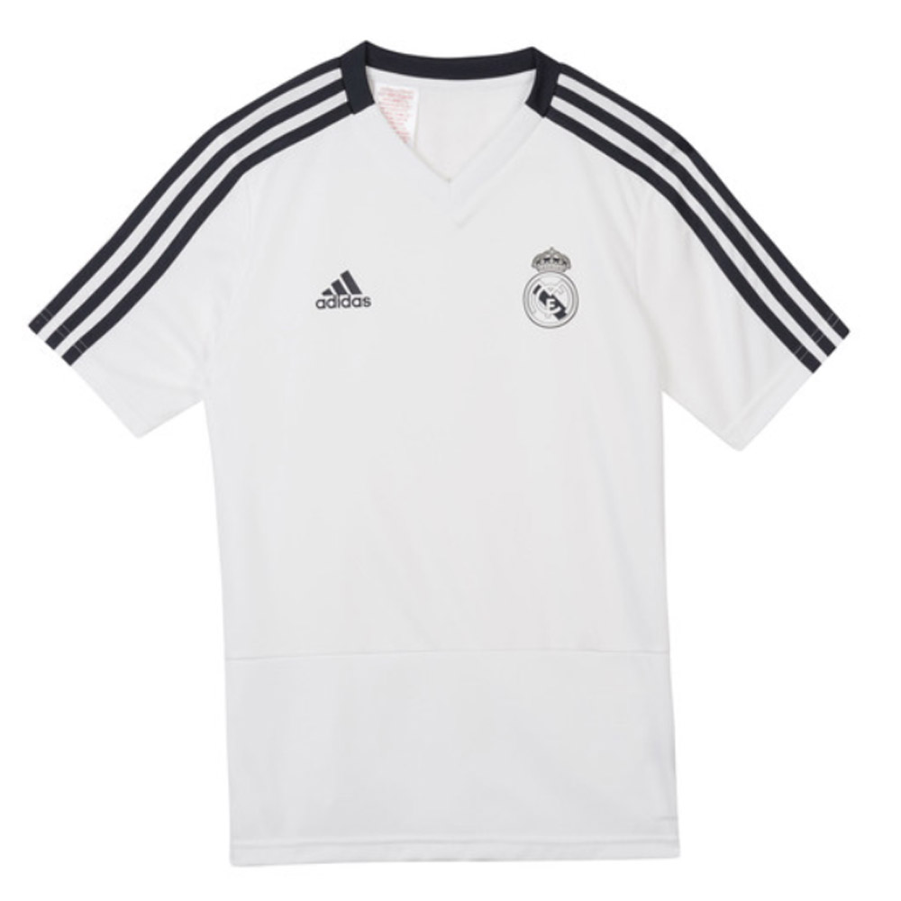 Click to view product details and reviews for 2018 2019 Real Madrid Adidas Training Shirt White Kids. Click to view product details and reviews for 2018 2019 Real Madrid Adidas Training Shirt White Kids.