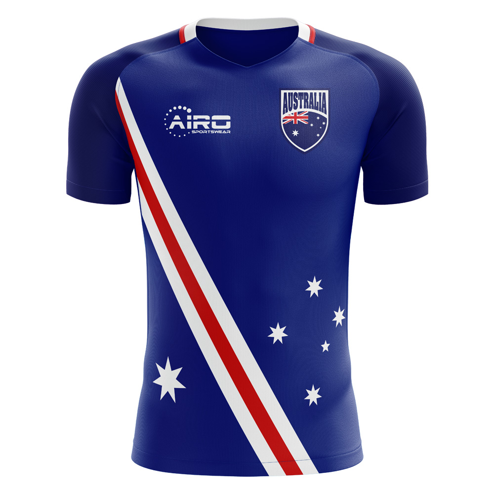 2023 2024 Australia Flag Away Concept Football Shirt