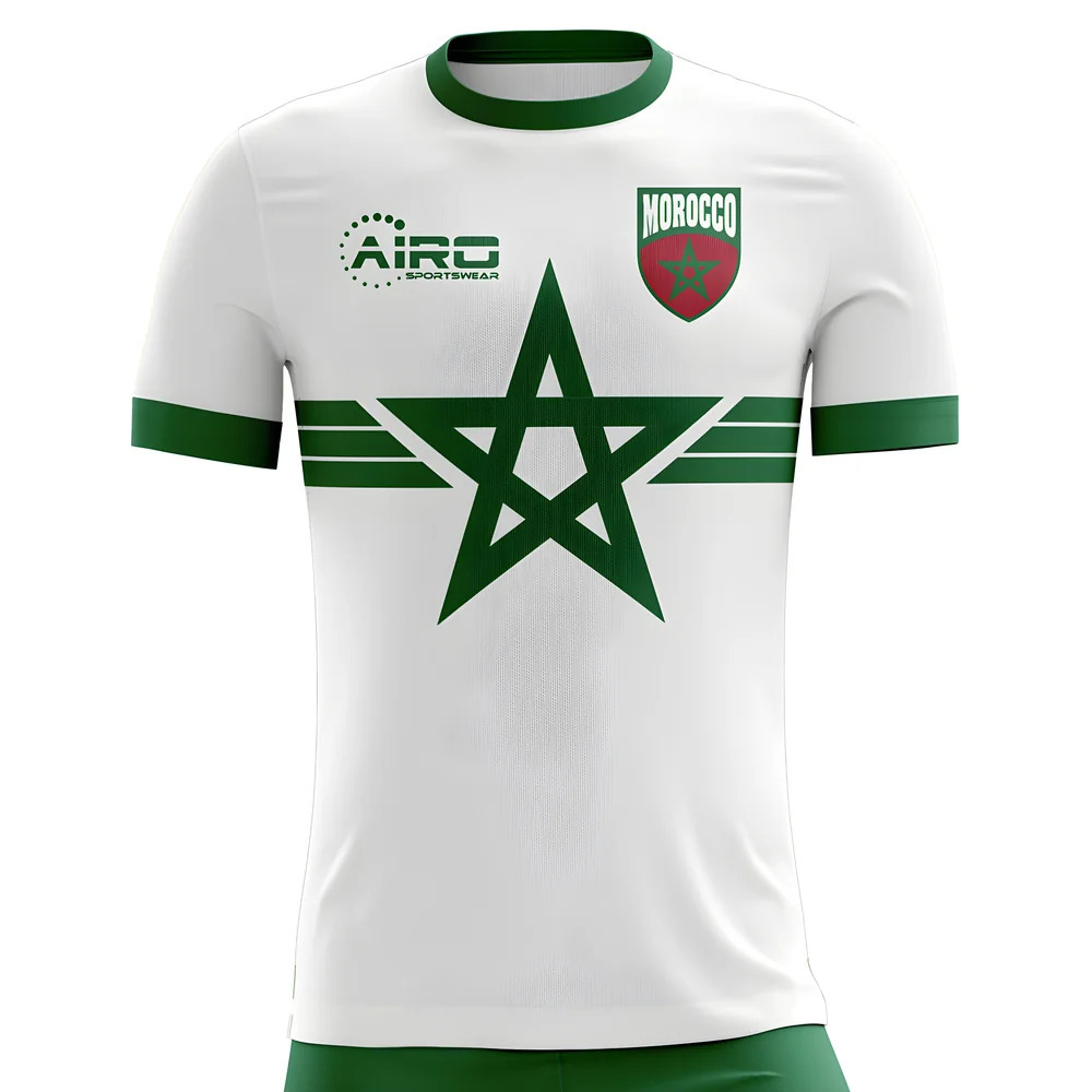Click to view product details and reviews for 2020 2021 Morocco Away Concept Football Shirt.