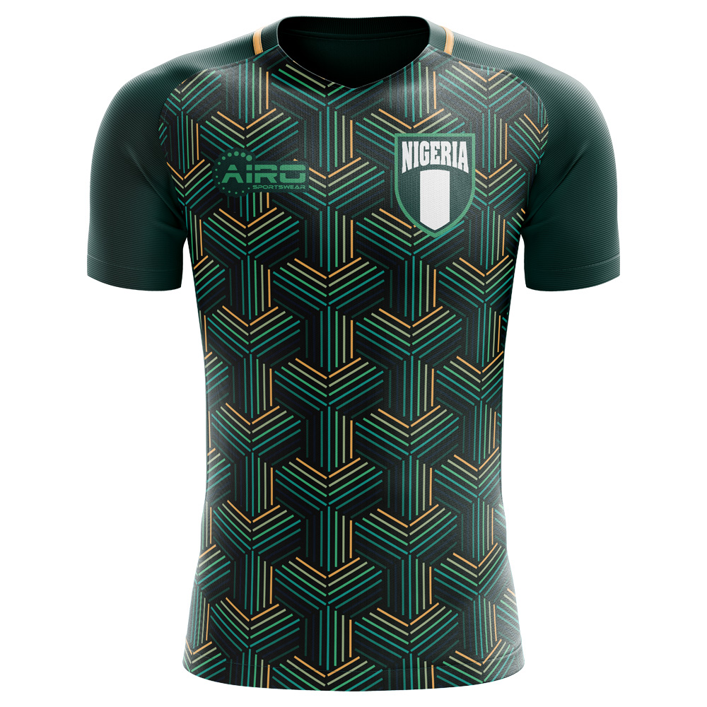 Mens Womens Nigerian Football Shirt Nigeria Green Retro S M L XL XXL XXXL 