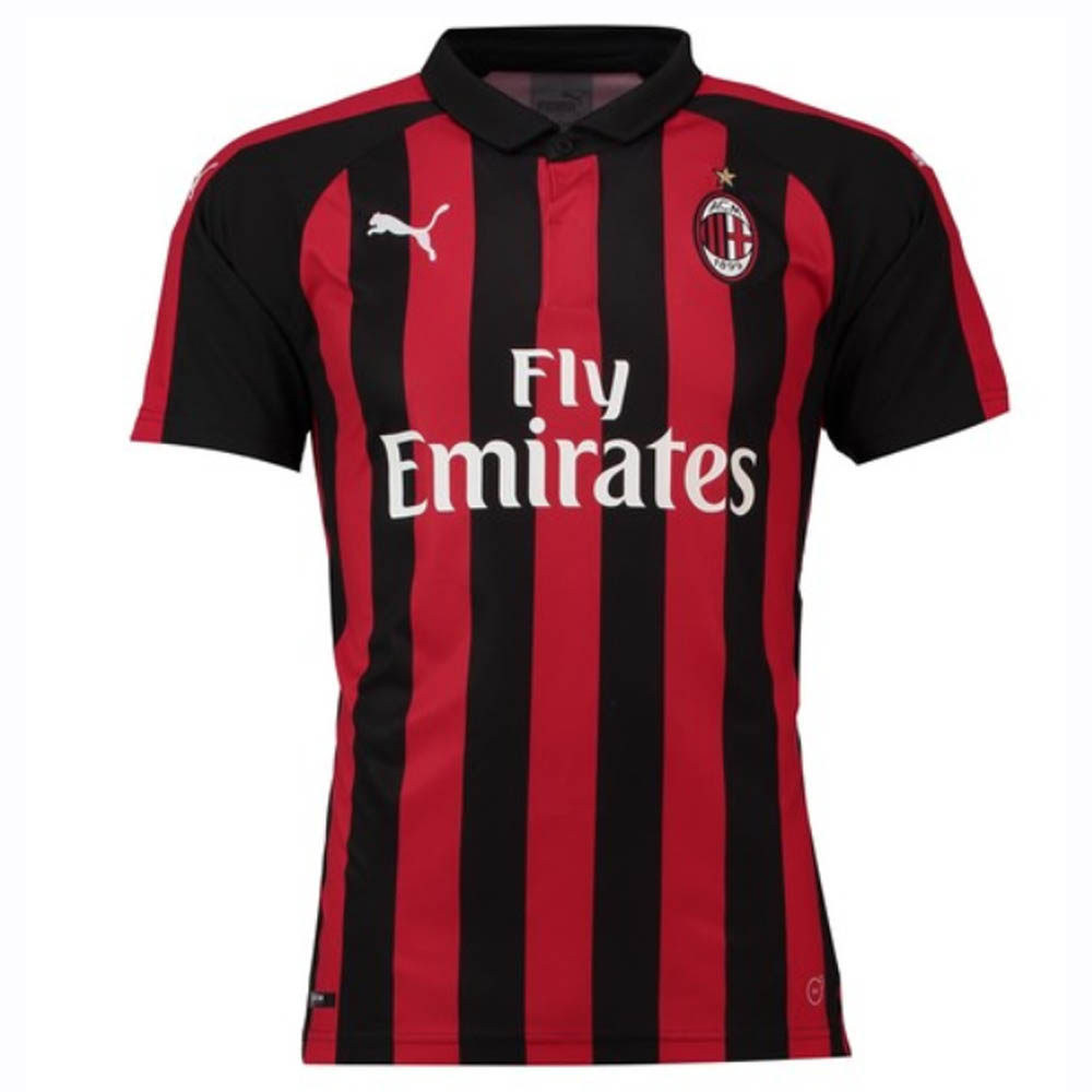 ac milan football jersey