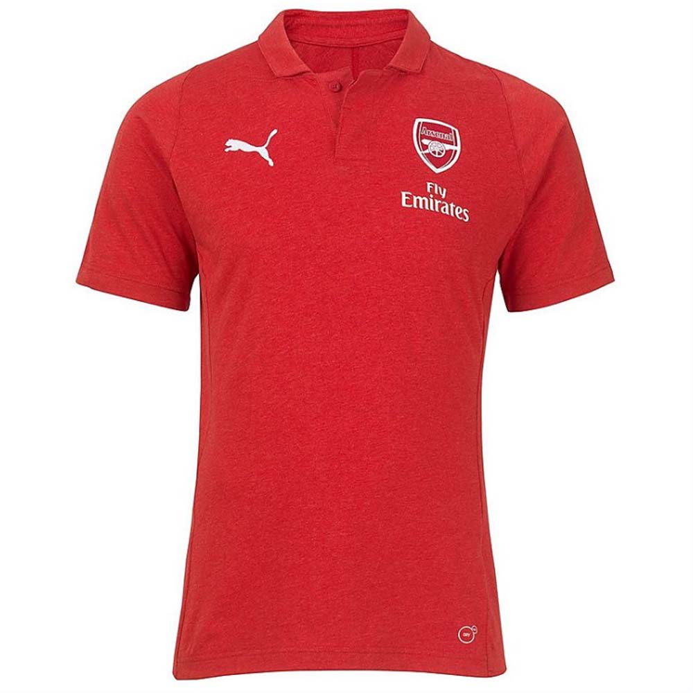 Click to view product details and reviews for 2018 2019 Arsenal Puma Casual Performance Polo Shirt Red Kids.