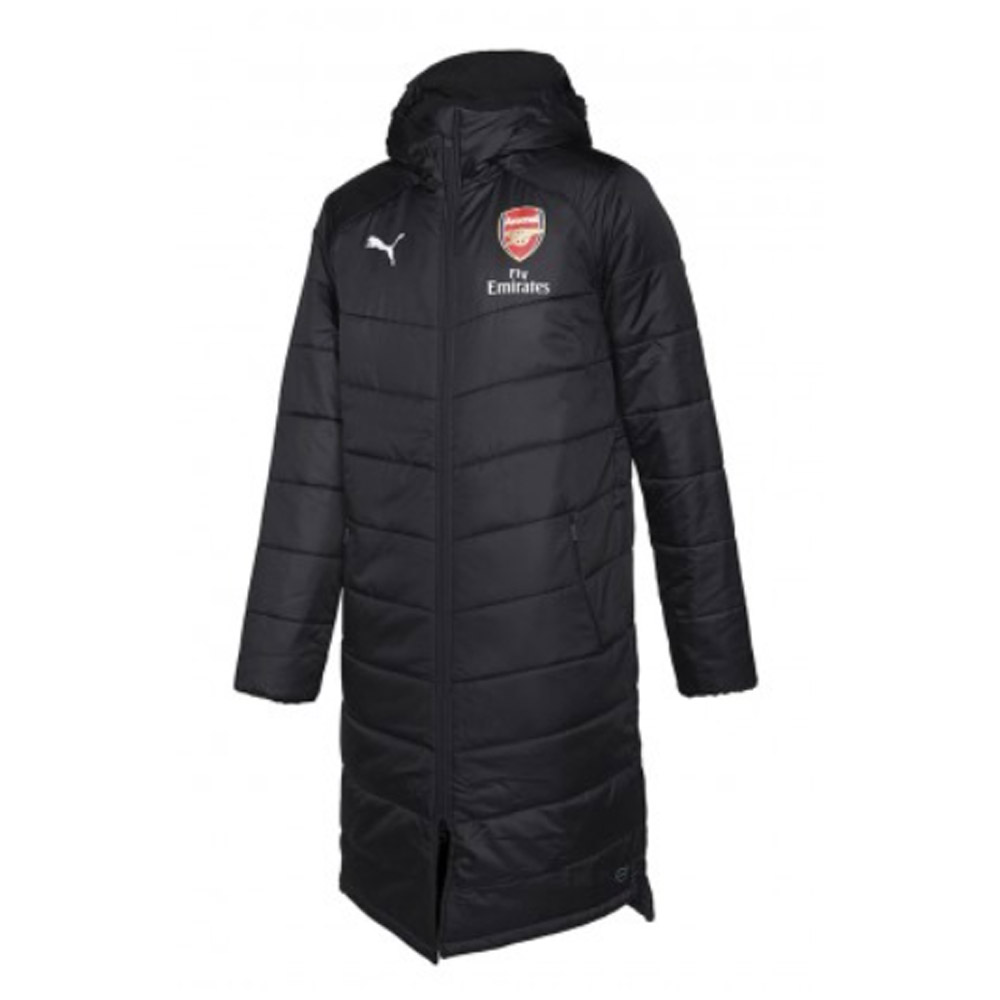puma long bench coat
