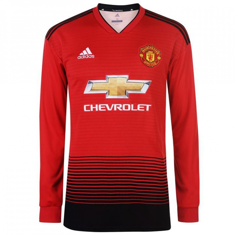 long sleeve man utd jersey