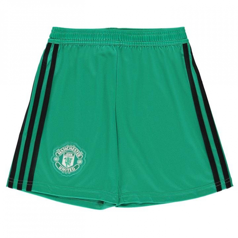 Click to view product details and reviews for 2018 2019 Man Utd Adidas Home Goalkeeper Shorts Kids.