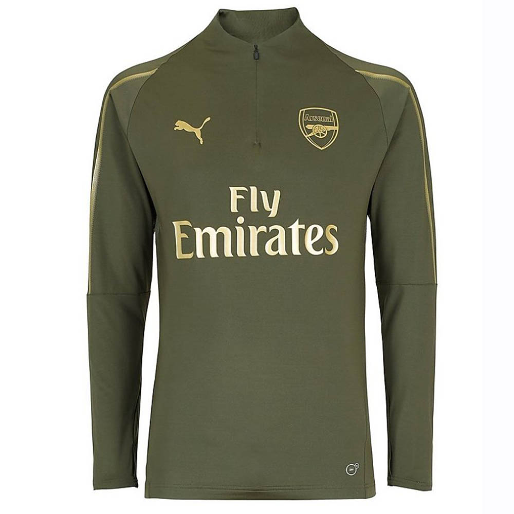 2018-2019 Arsenal Puma Half Zip 