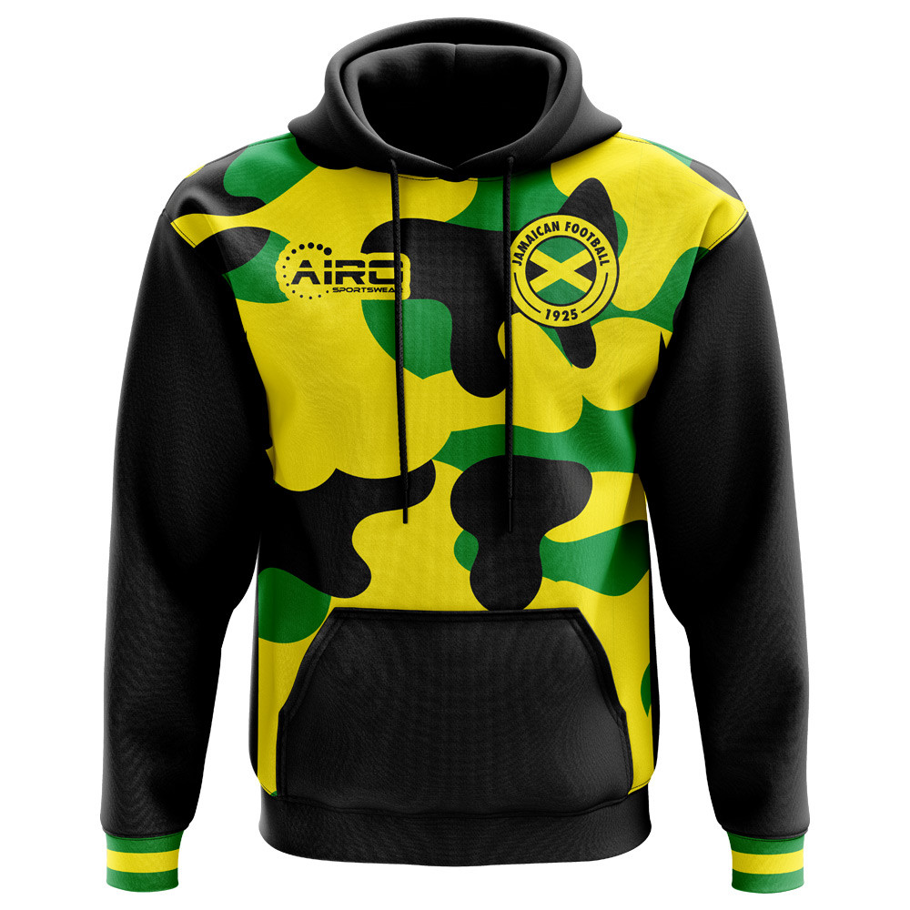 '25-'26 Jamaica Home Concept Hoody Polyester Made By: Airo Sportswear Men's Yellow 4XL