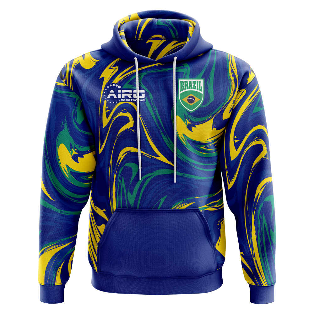 brazil soccer hoodie
