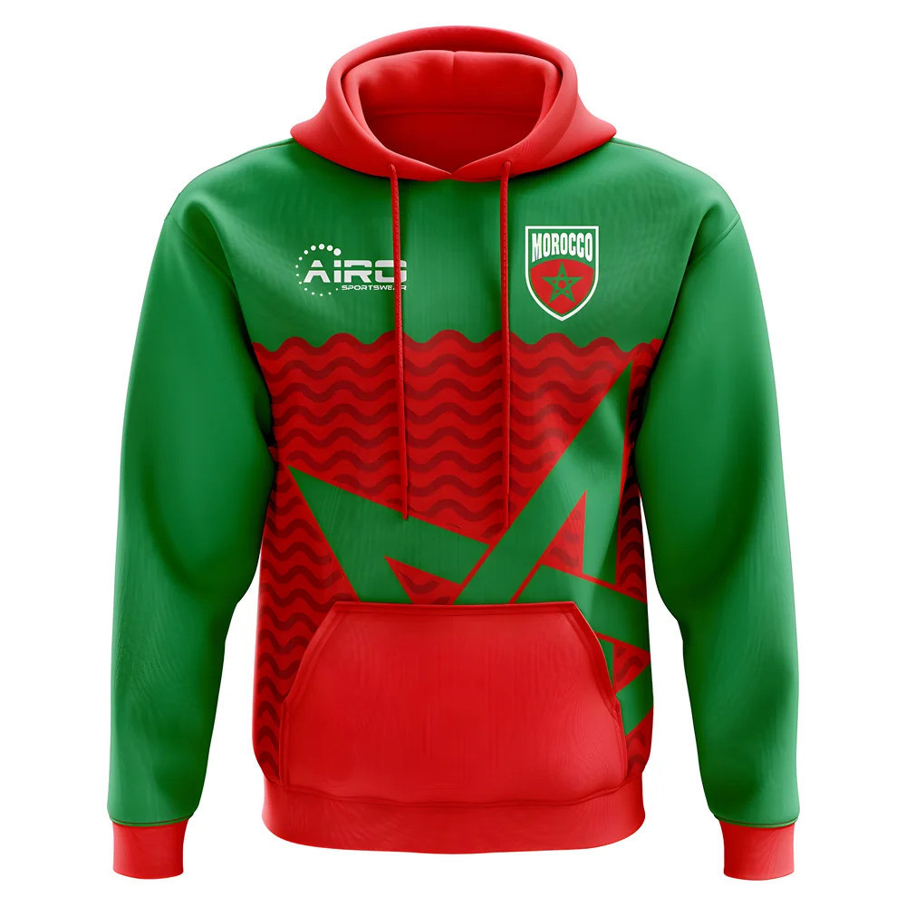 Click to view product details and reviews for 2020 2021 Morocco Home Concept Football Hoody.