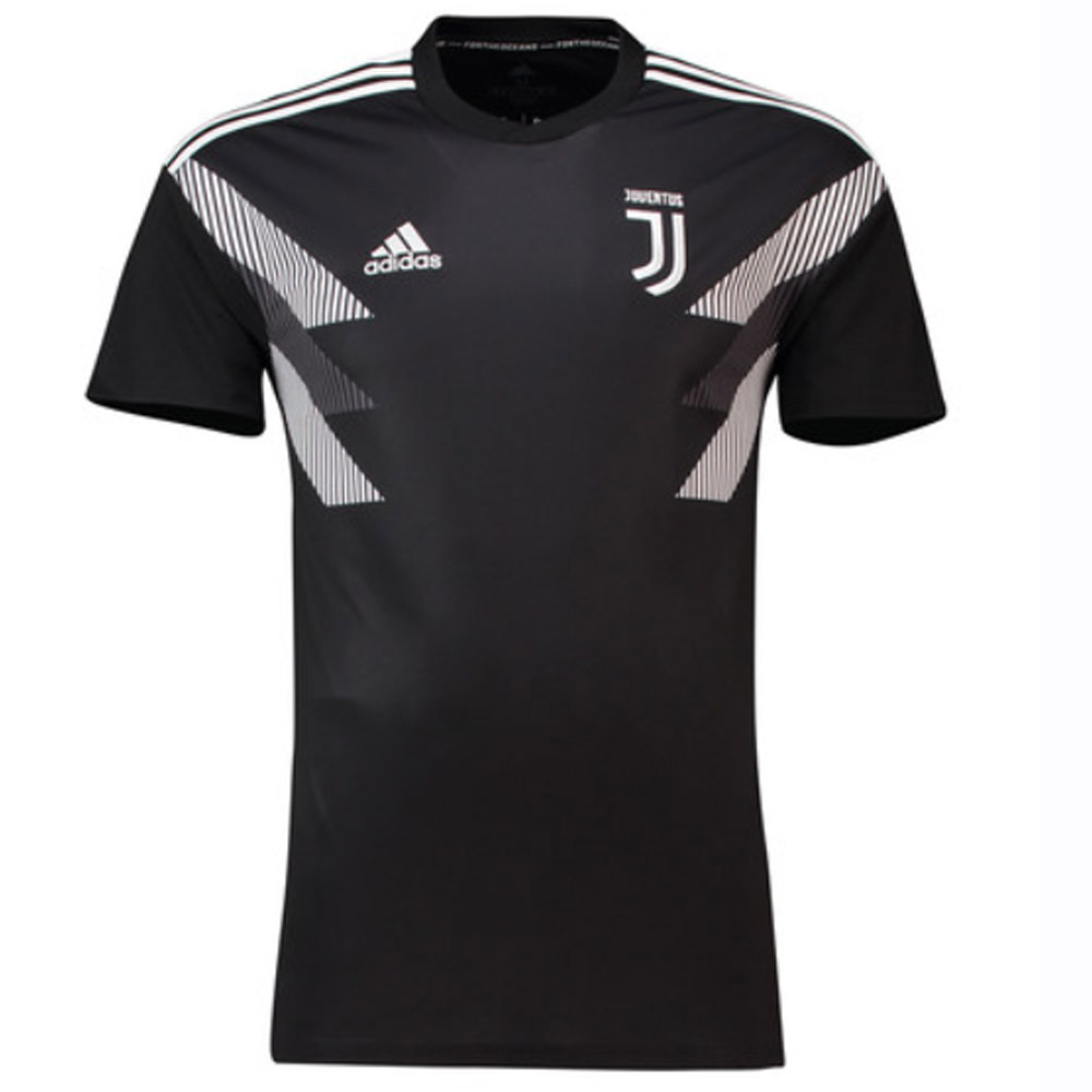 juventus black training jersey