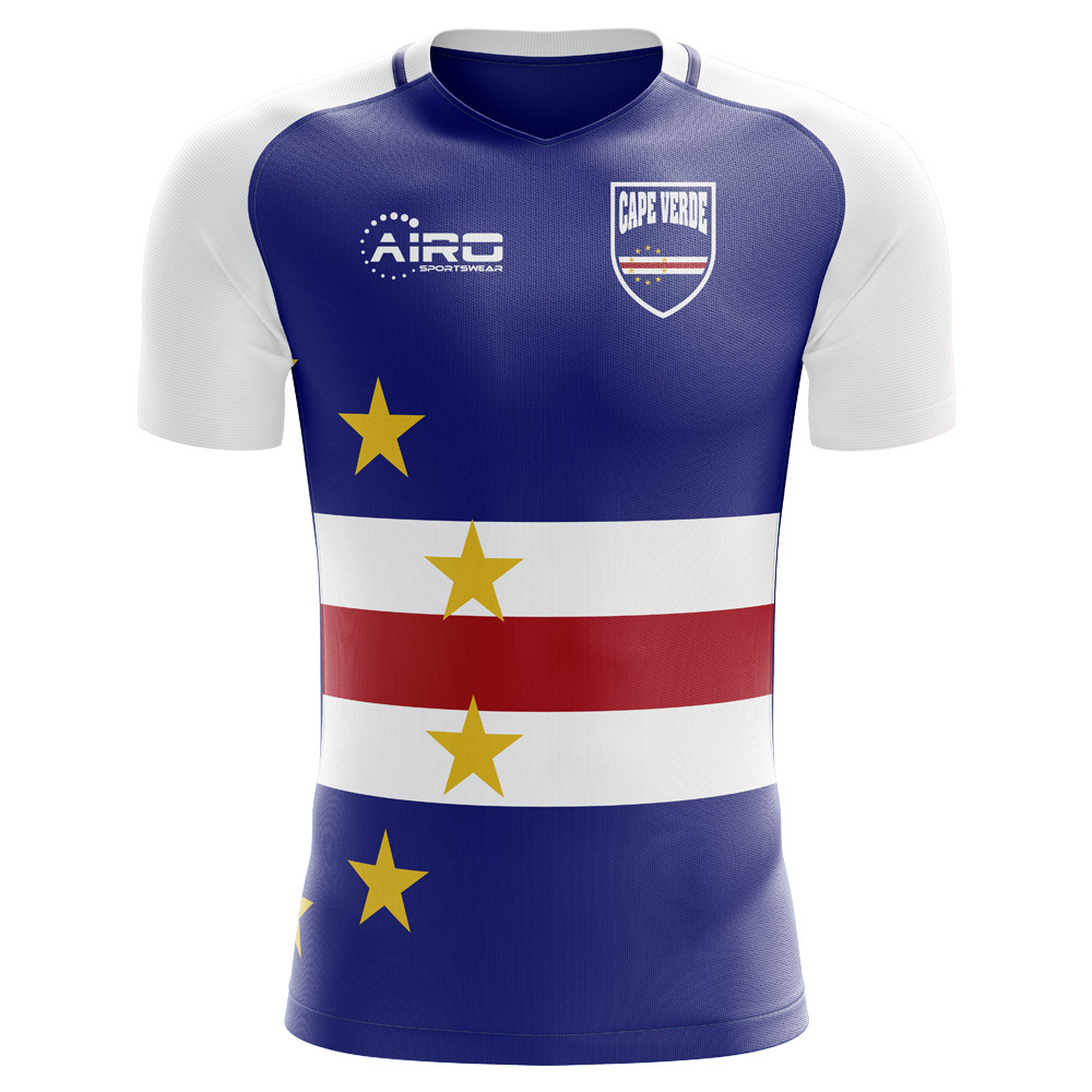 Cape Verde Home Concept Football Shirt 