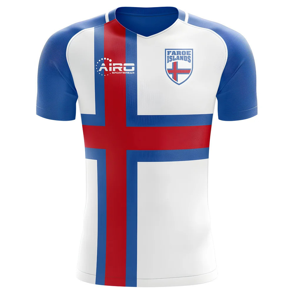 Click to view product details and reviews for 2020 2021 Faroe Islands Home Concept Football Shirt Kids.