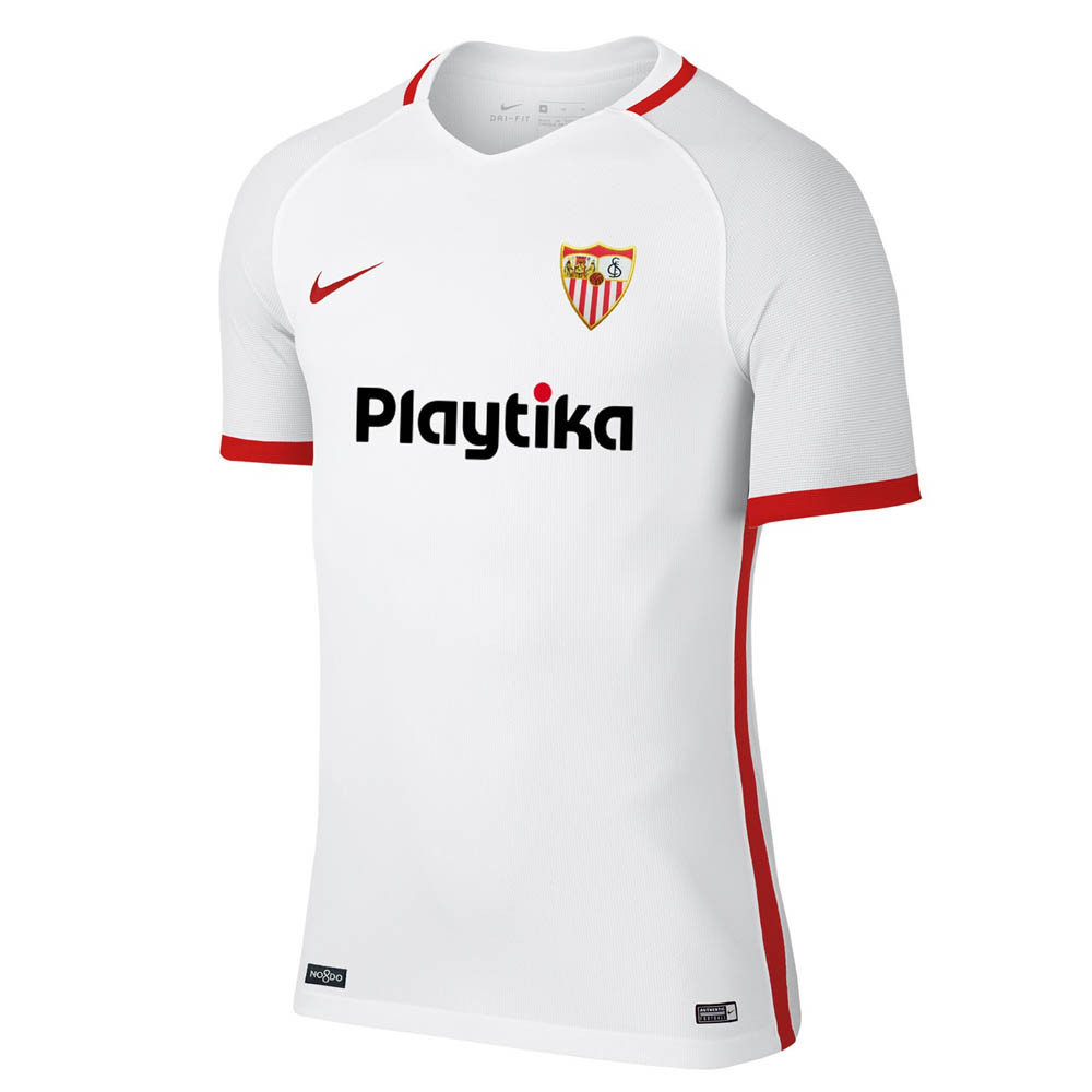 Click to view product details and reviews for 2018 2019 Sevilla Home Nike Football Shirt.