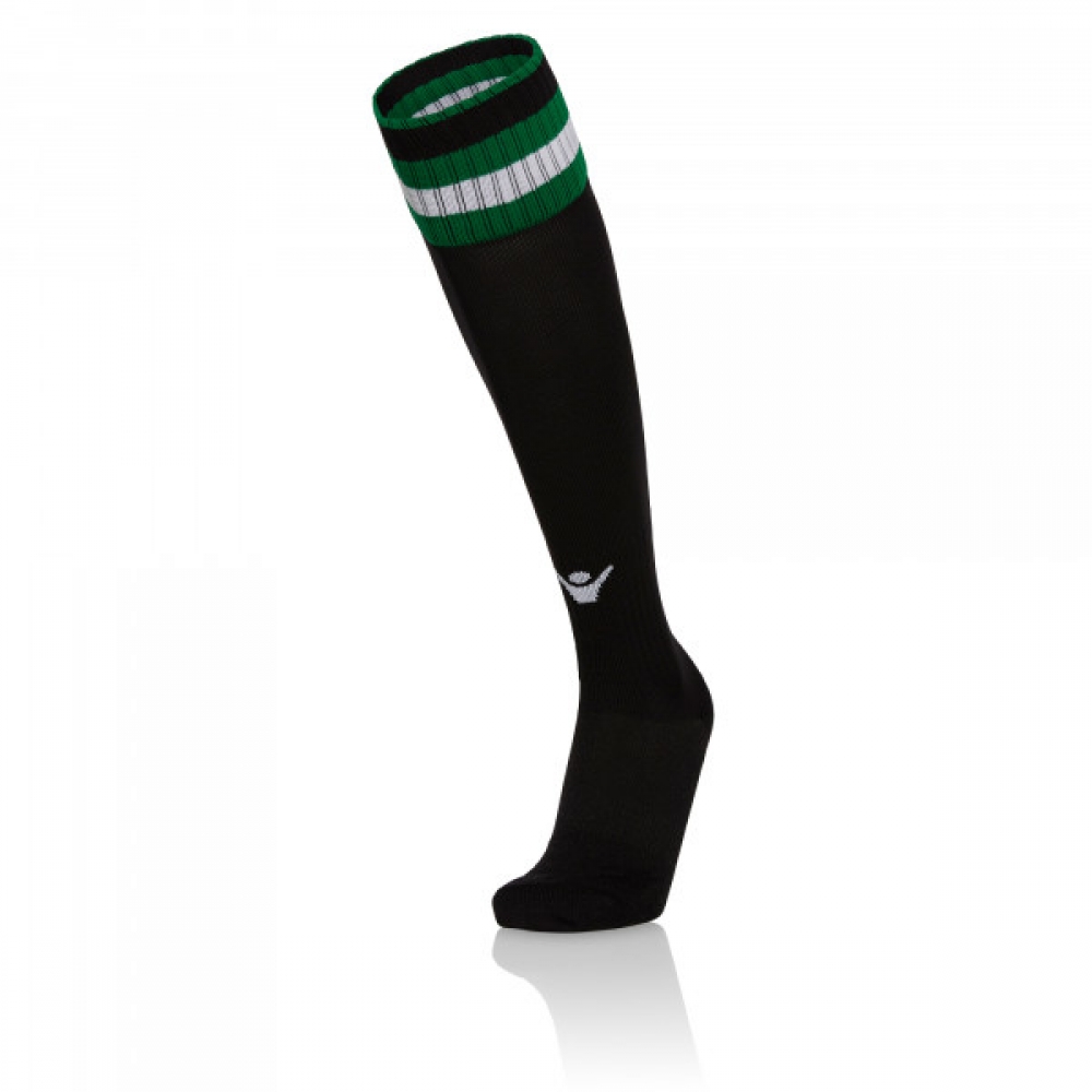 Click to view product details and reviews for 2018 2019 Sporting Lisbon Home Macron Socks Black.