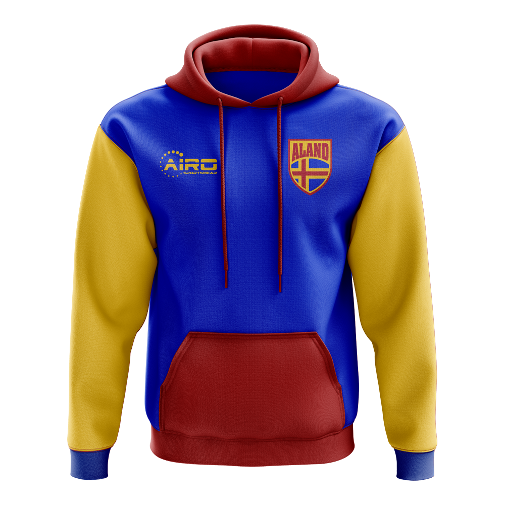 Click to view product details and reviews for Aland Concept Country Football Hoody Blue.
