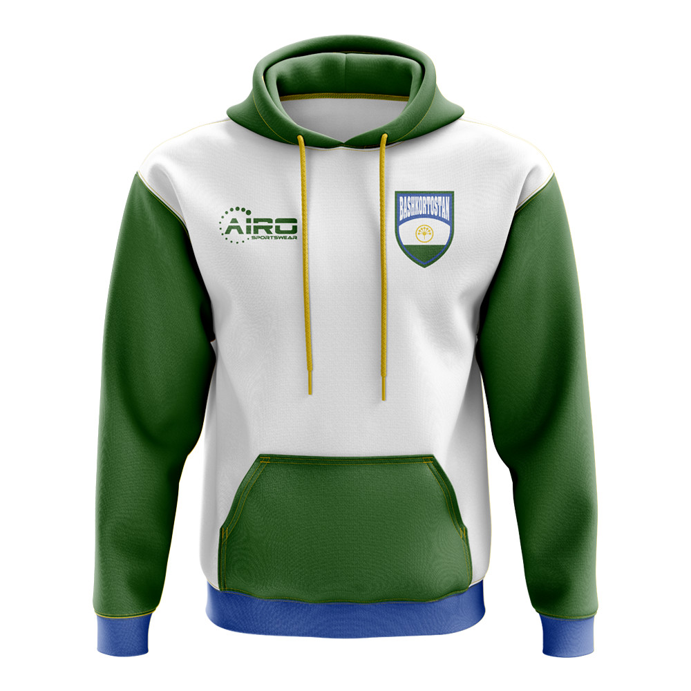 Bashkortostan Concept Country Football Hoody (White) Polyester Made By: Airo Sportswear Men's White 5XL