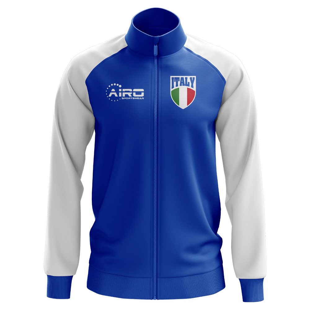 Click to view product details and reviews for Italy Concept Football Track Jacket Blue.