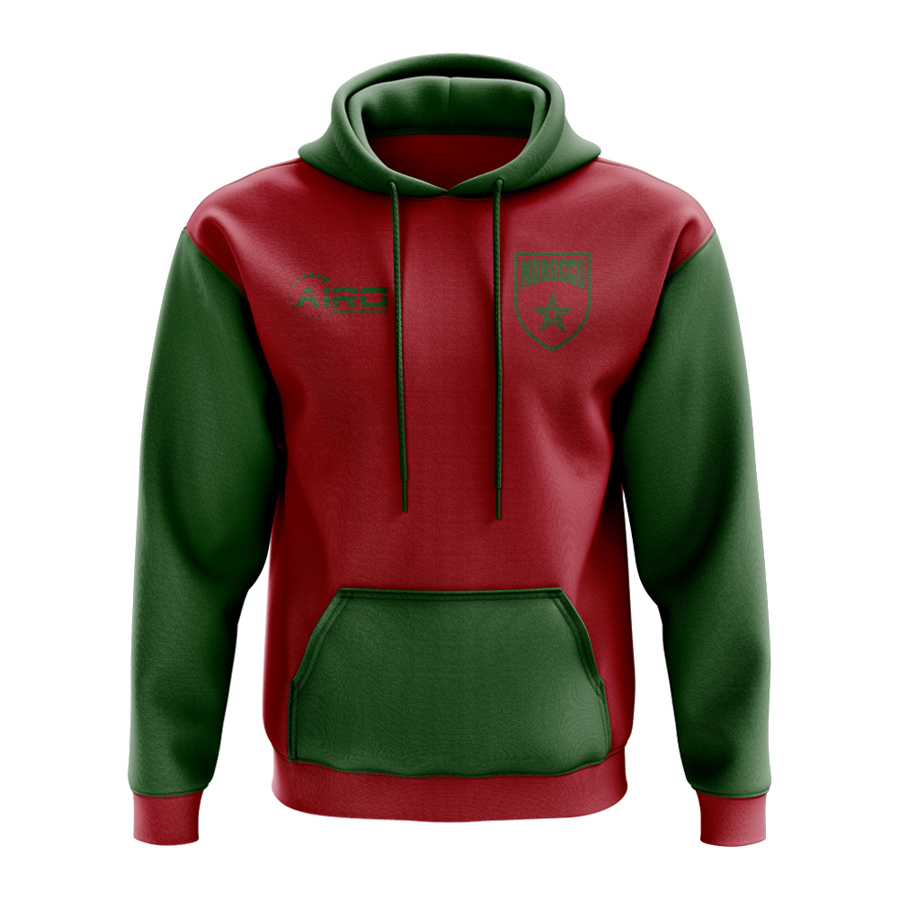 Click to view product details and reviews for Morocco Concept Country Football Hoody Red.