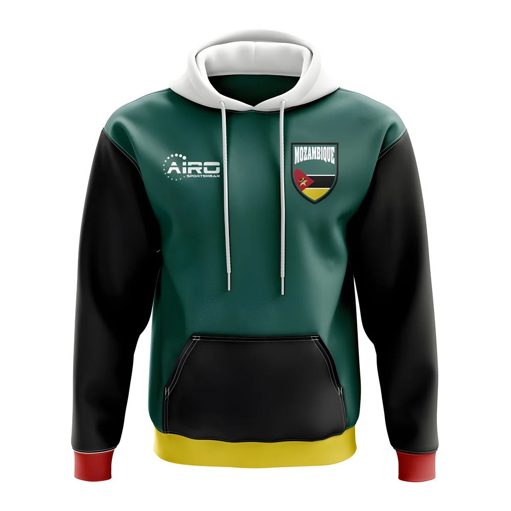 Mozambique Concept Country Football Hoody (Green) Polyester Made By: Airo Sportswear Men's Green Medium