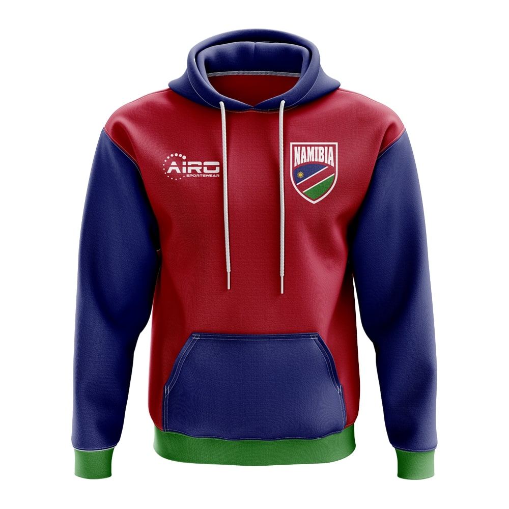 Namibia Concept Country Football Hoody (Red) Polyester Made By: Airo Sportswear Men's Red Large