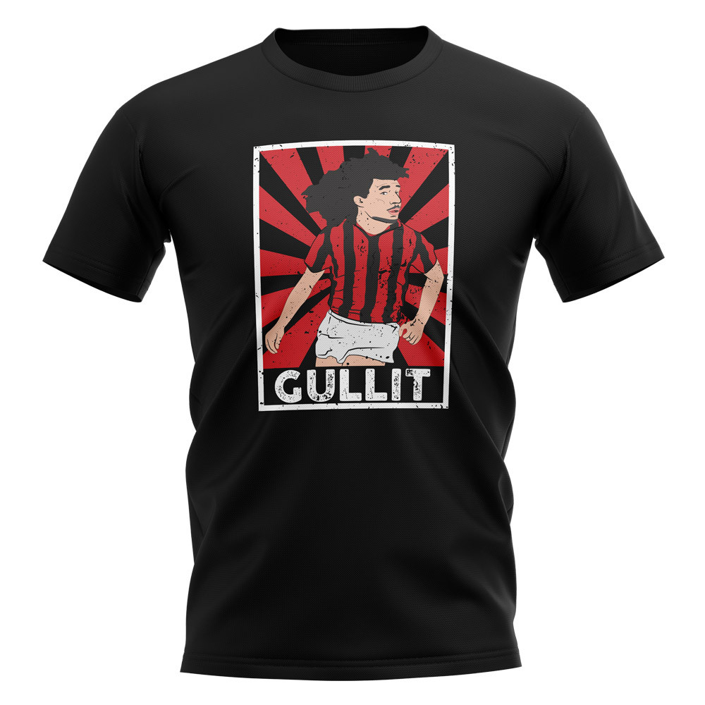 Click to view product details and reviews for Ruud Gullit Ac Milan Legend Series T Shirt Black.