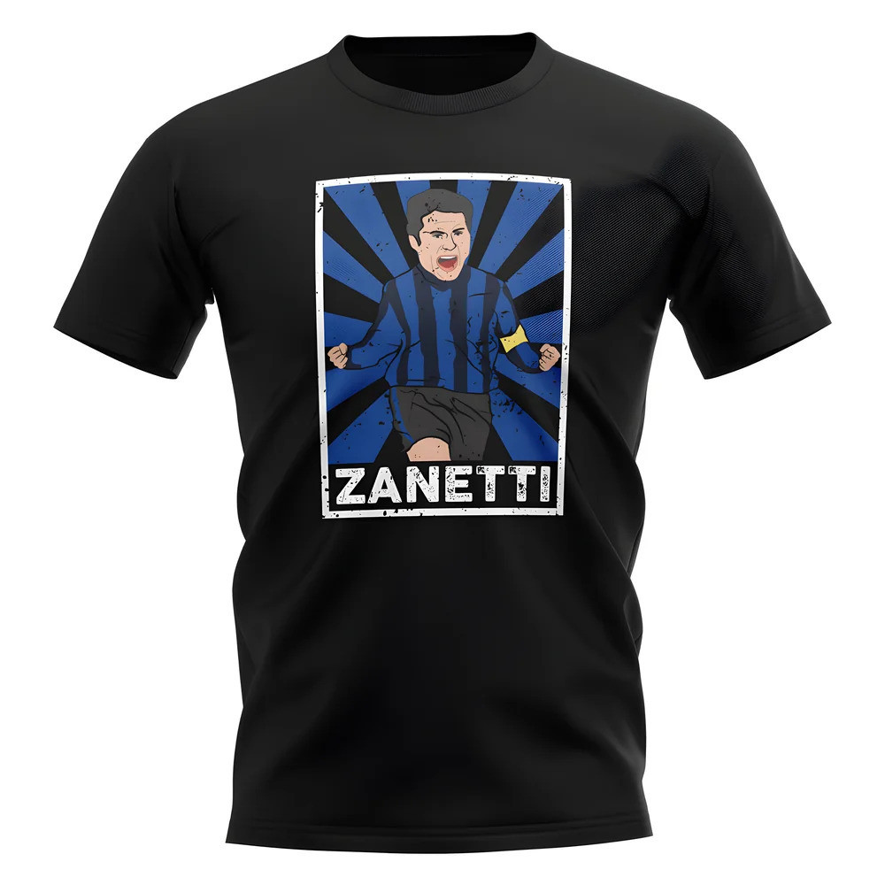 Click to view product details and reviews for Javier Zanetti Inter Milan Legend Series T Shirt Black.