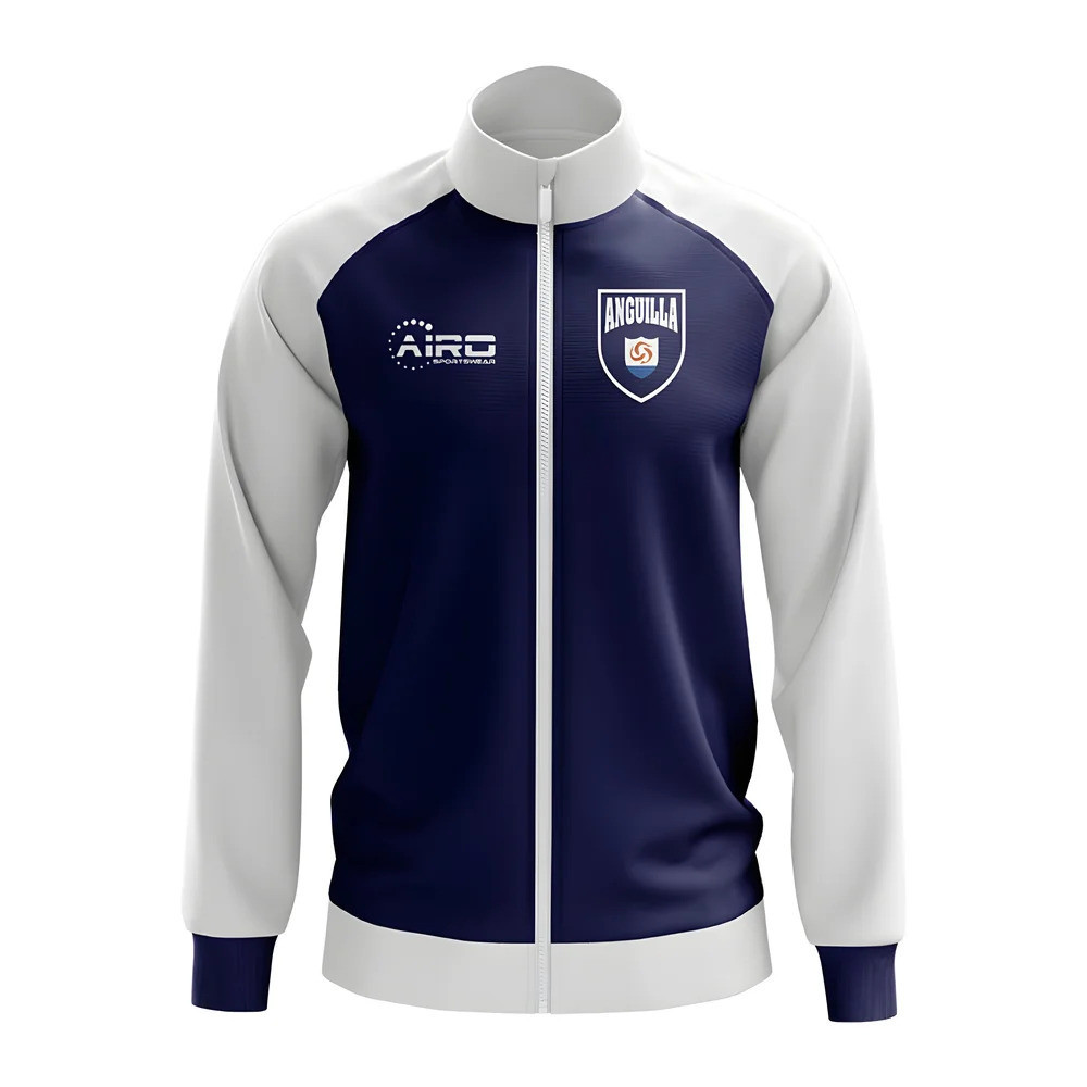 Click to view product details and reviews for Anguilla Concept Football Track Jacket Blue.