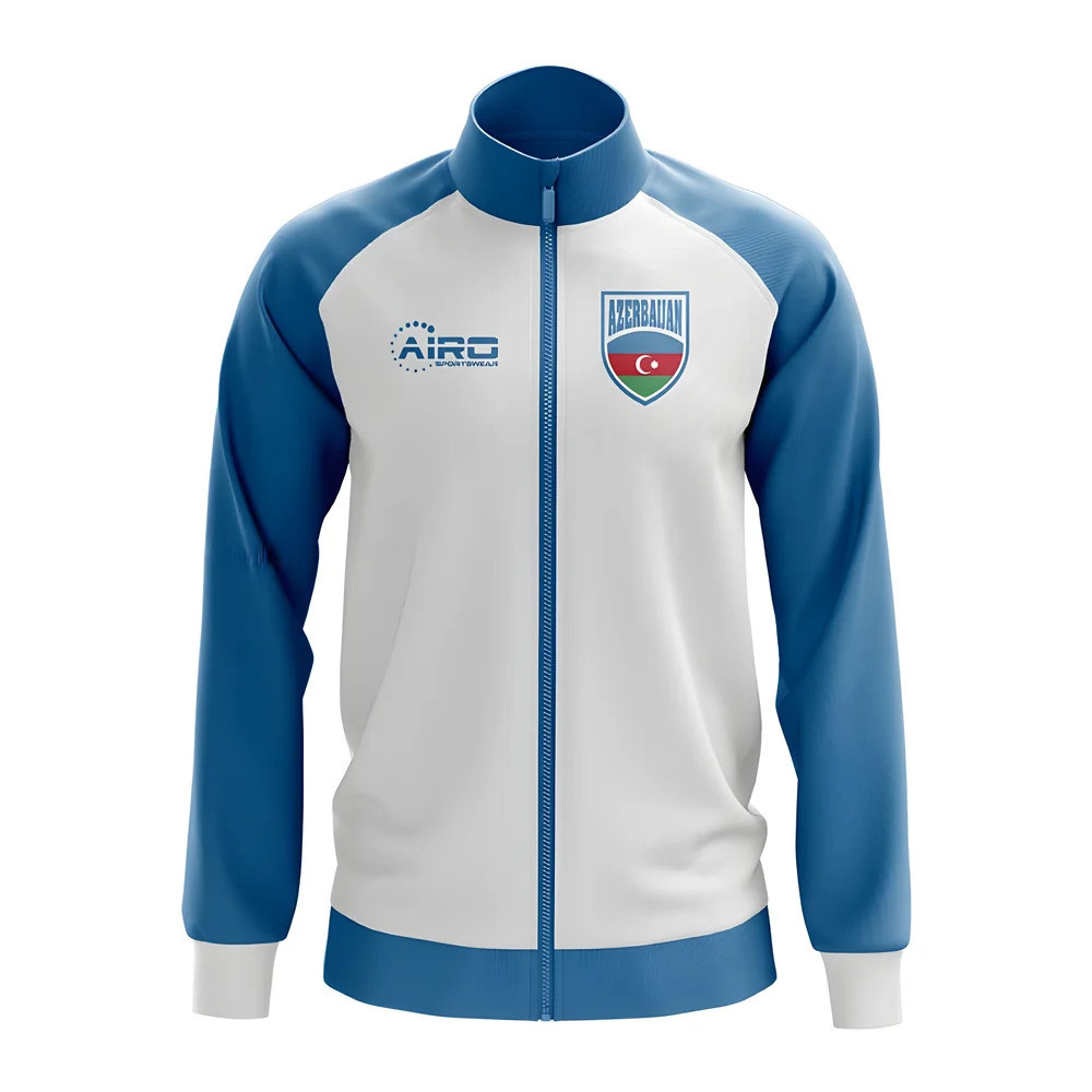 Click to view product details and reviews for Azerbaijan Concept Football Track Jacket White Kids.