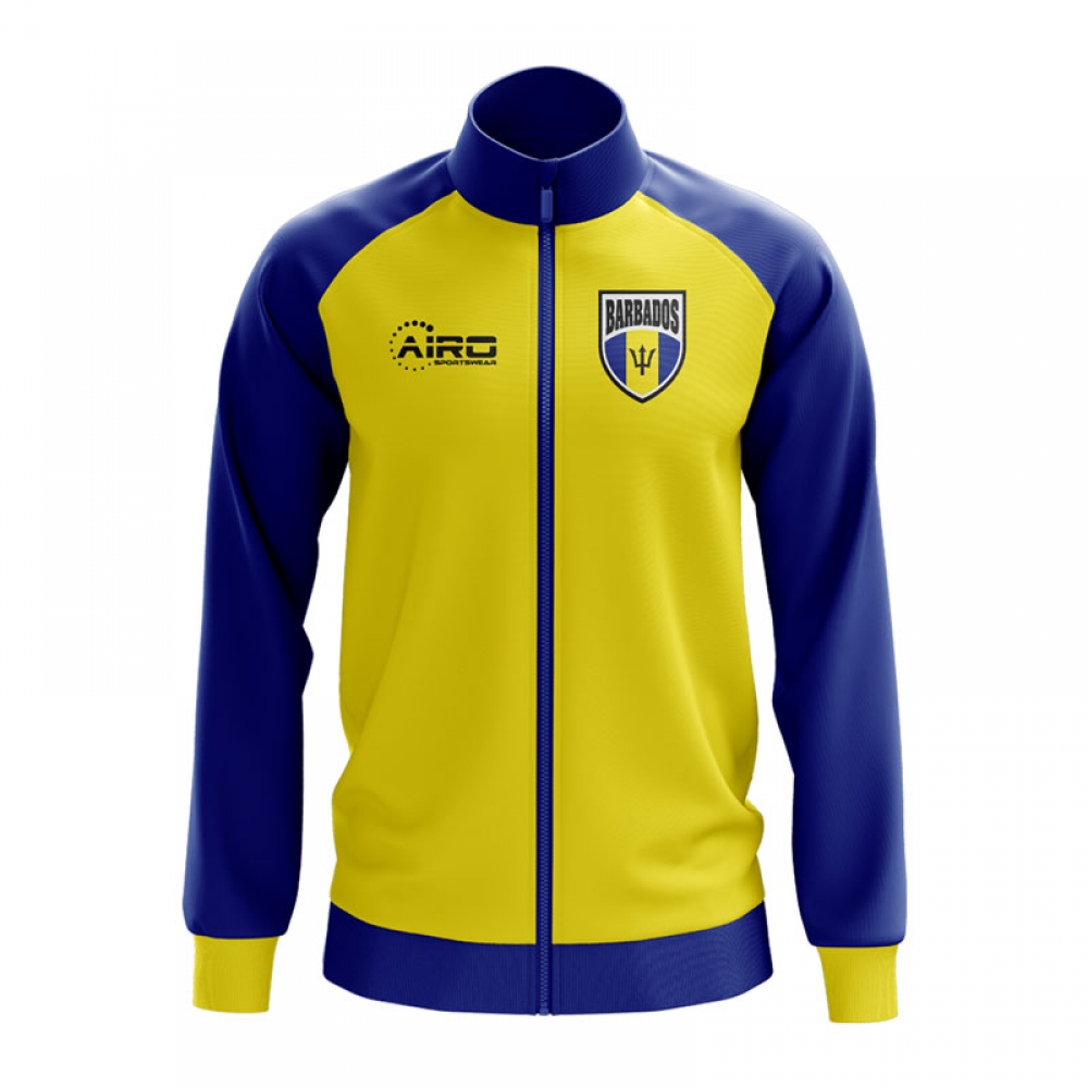 Click to view product details and reviews for Barbados Concept Football Track Jacket Yellow.