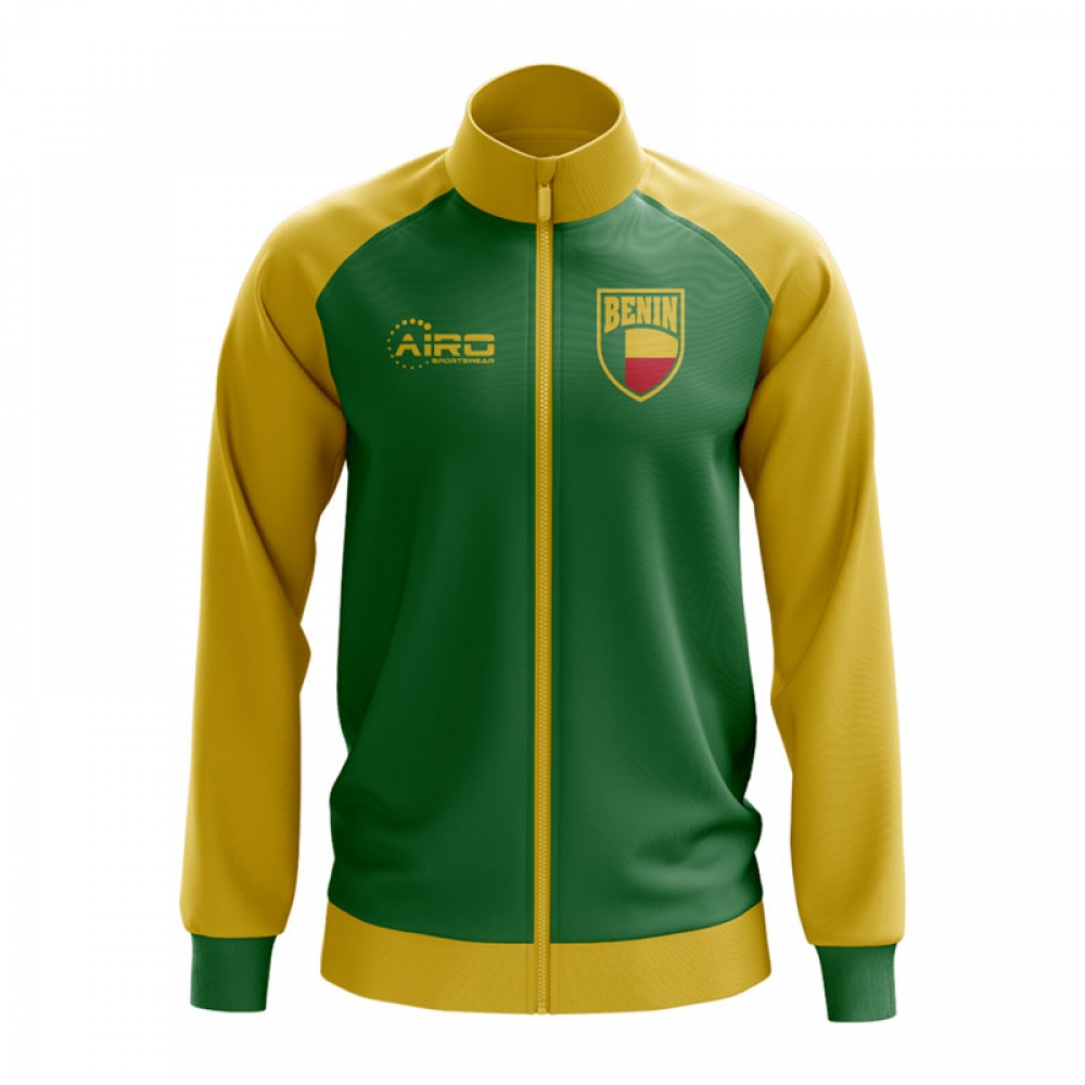 Click to view product details and reviews for Benin Concept Football Track Jacket Green Kids.