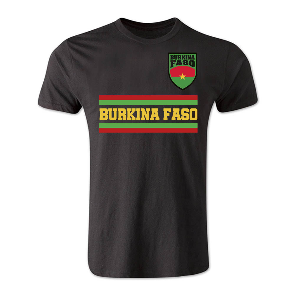 Click to view product details and reviews for Burkina Faso Core Football Country T Shirt Black. Click to view product details and reviews for Burkina Faso Core Football Country T Shirt Black.