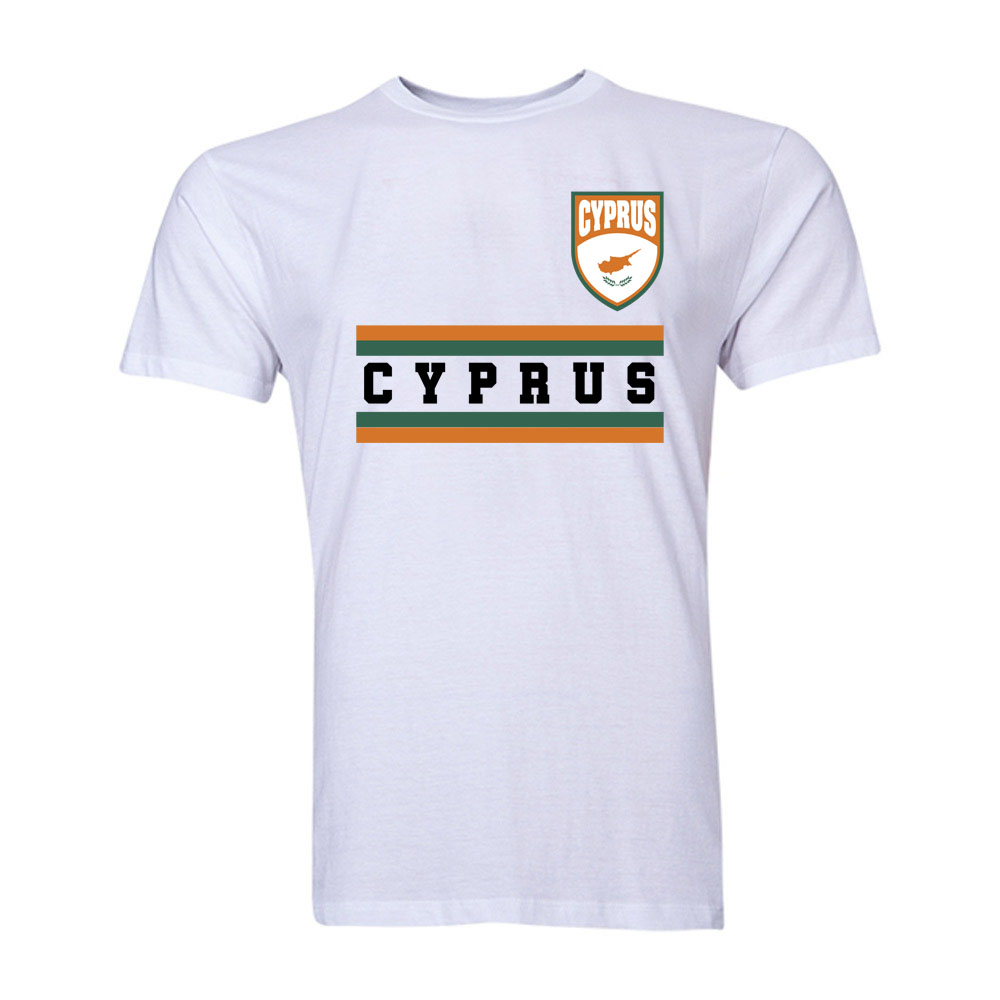 Click to view product details and reviews for Cyprus Core Football Country T Shirt White.