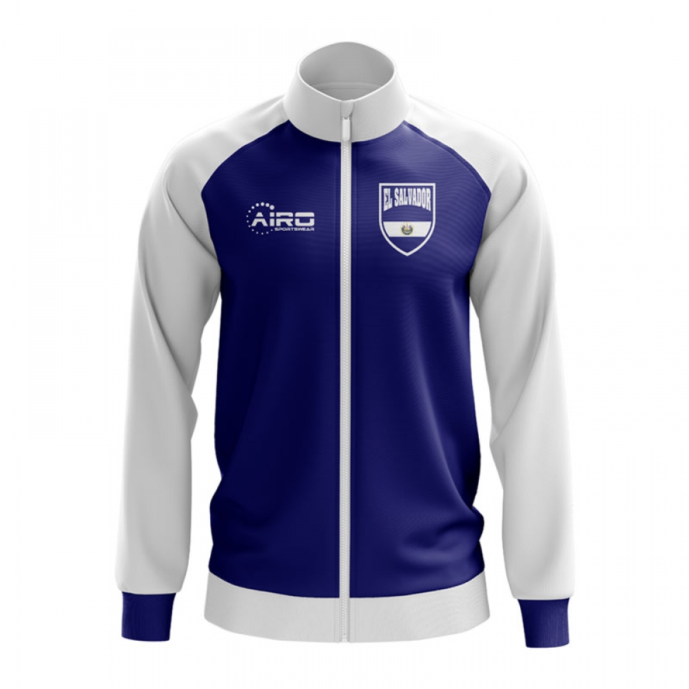 Click to view product details and reviews for El Salvador Concept Football Track Jacket Blue.