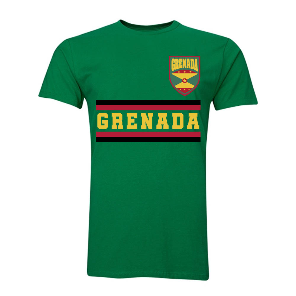 Click to view product details and reviews for Grenada Core Football Country T Shirt Green.