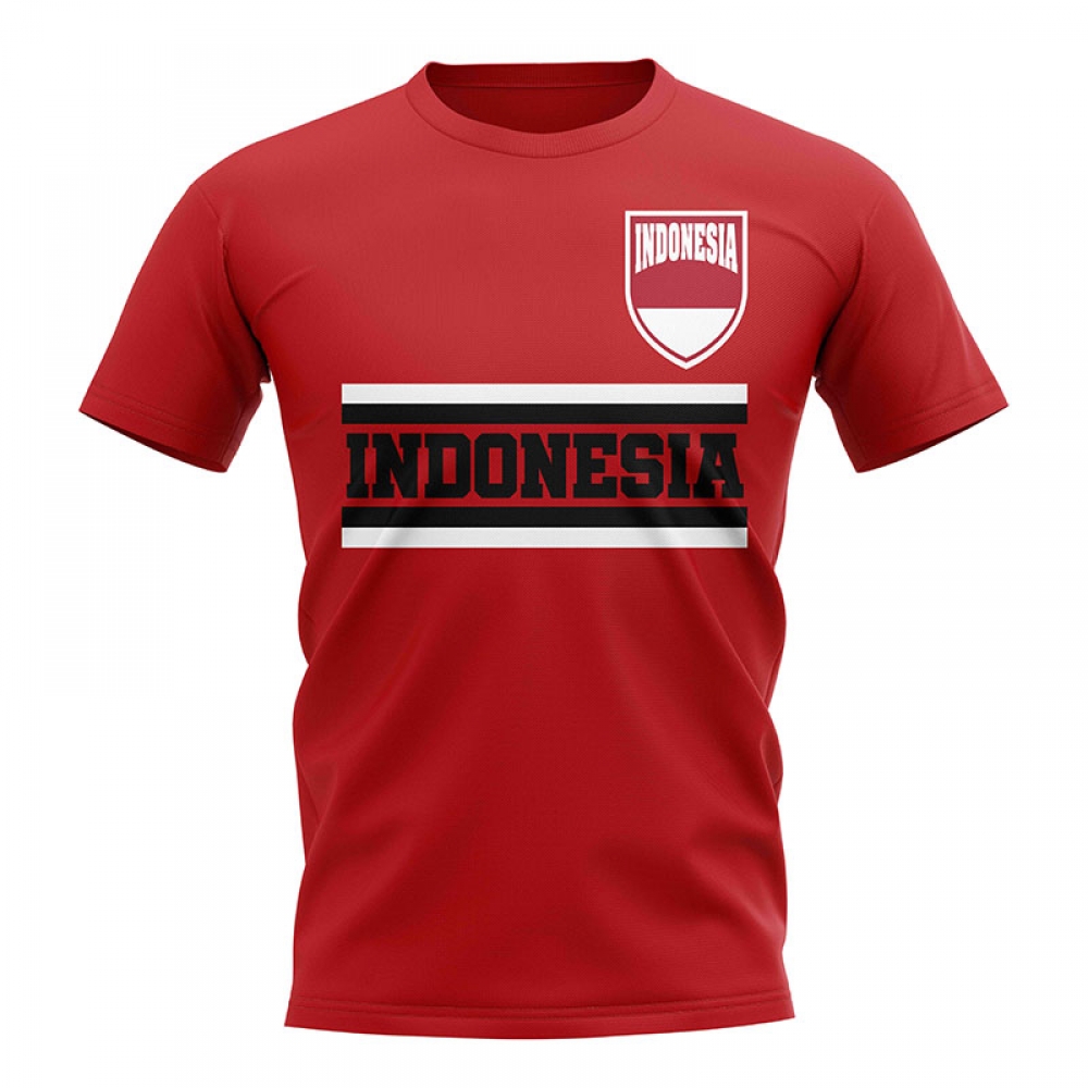 Click to view product details and reviews for Indonesia Core Football Country T Shirt Red.