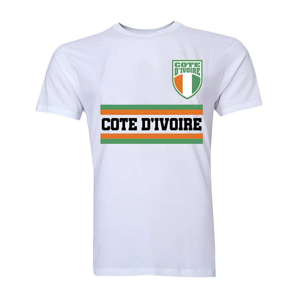 Click to view product details and reviews for Ivory Coast Core Football Country T Shirt White. Click to view product details and reviews for Ivory Coast Core Football Country T Shirt White.