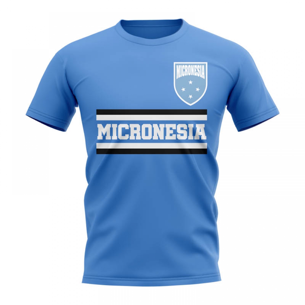 Click to view product details and reviews for Micronesia Core Football Country T Shirt Sky.