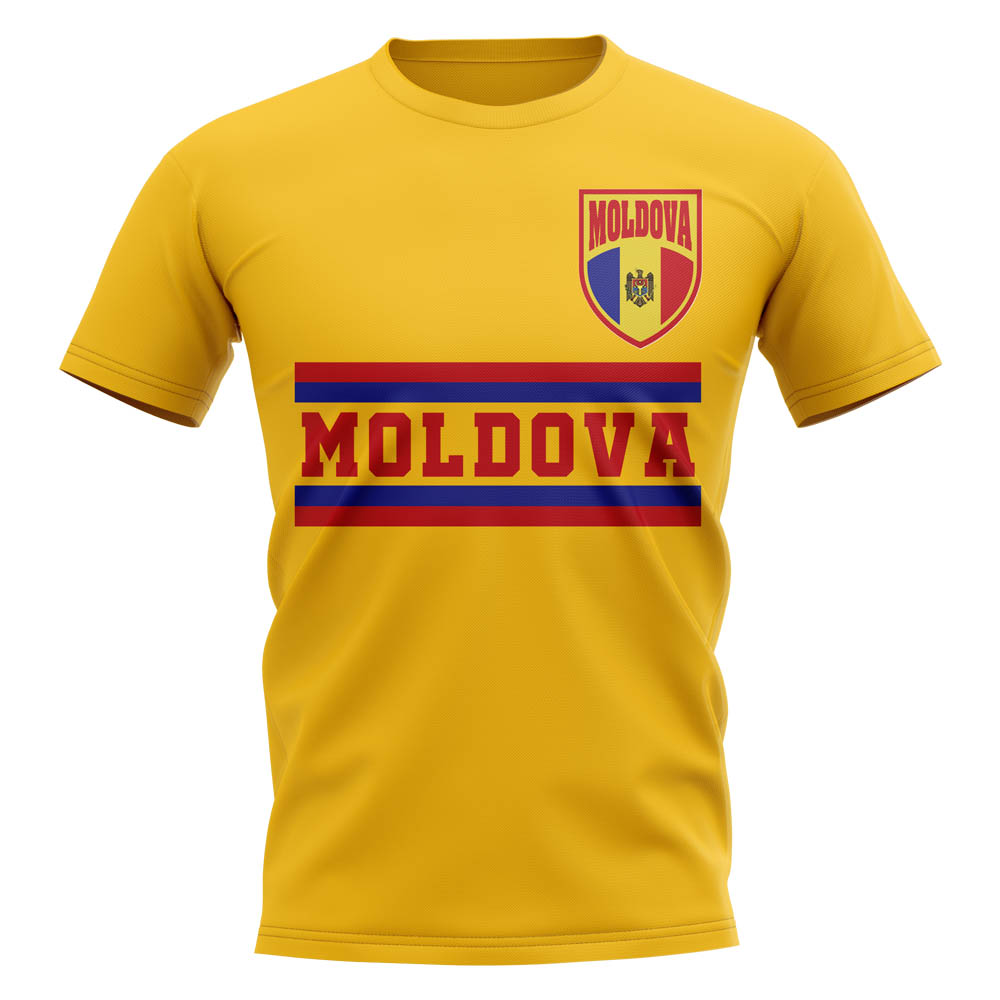 Click to view product details and reviews for Moldova Core Football Country T Shirt Yellow.