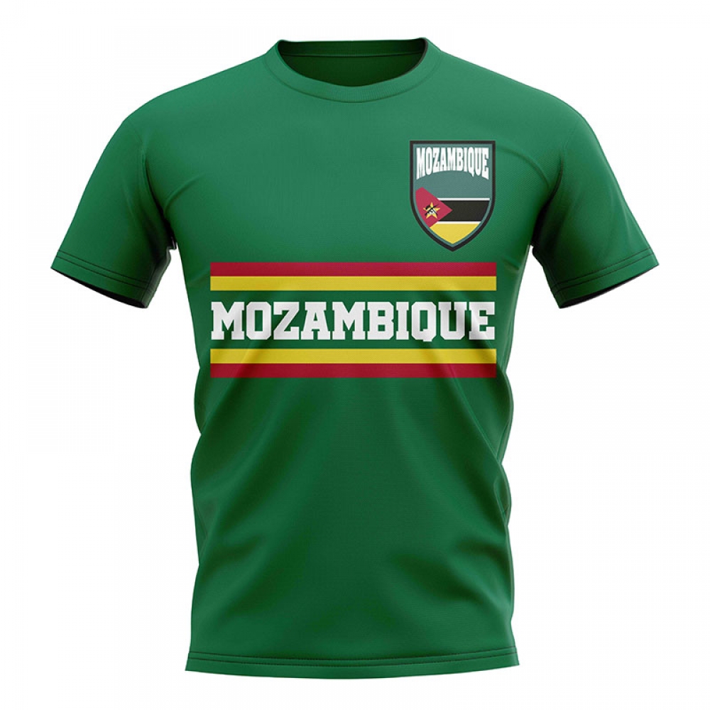 Click to view product details and reviews for Mozambique Core Football Country T Shirt Green.