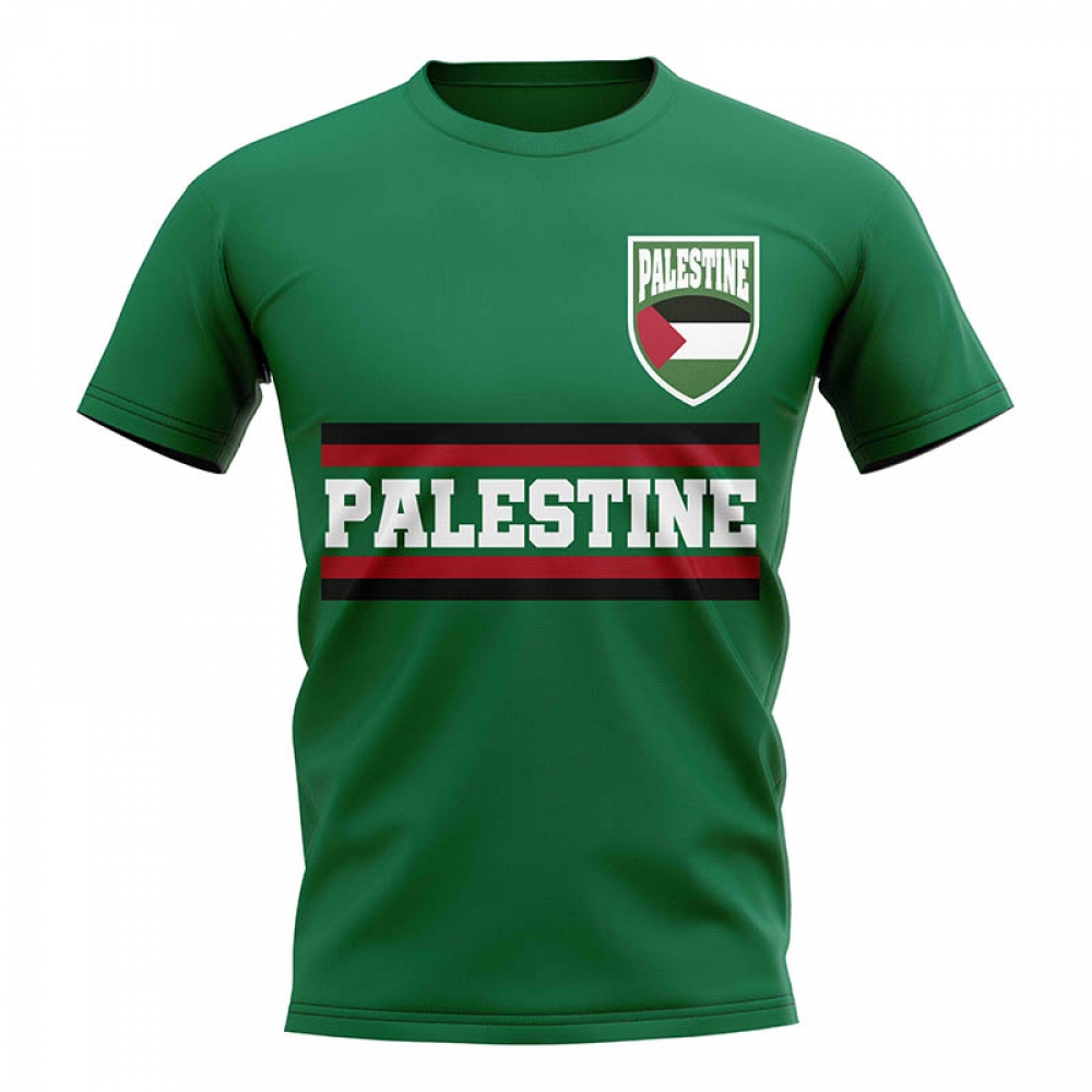 Click to view product details and reviews for Palestine Core Football Country T Shirt Green.