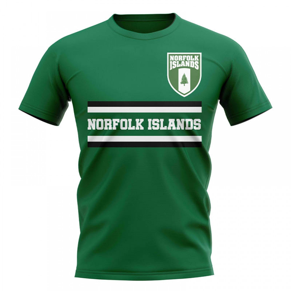 Norfolk Island Core Football Country T-Shirt (Green) Polyester Cook Islands Uksoccershop Men's Green Xxl