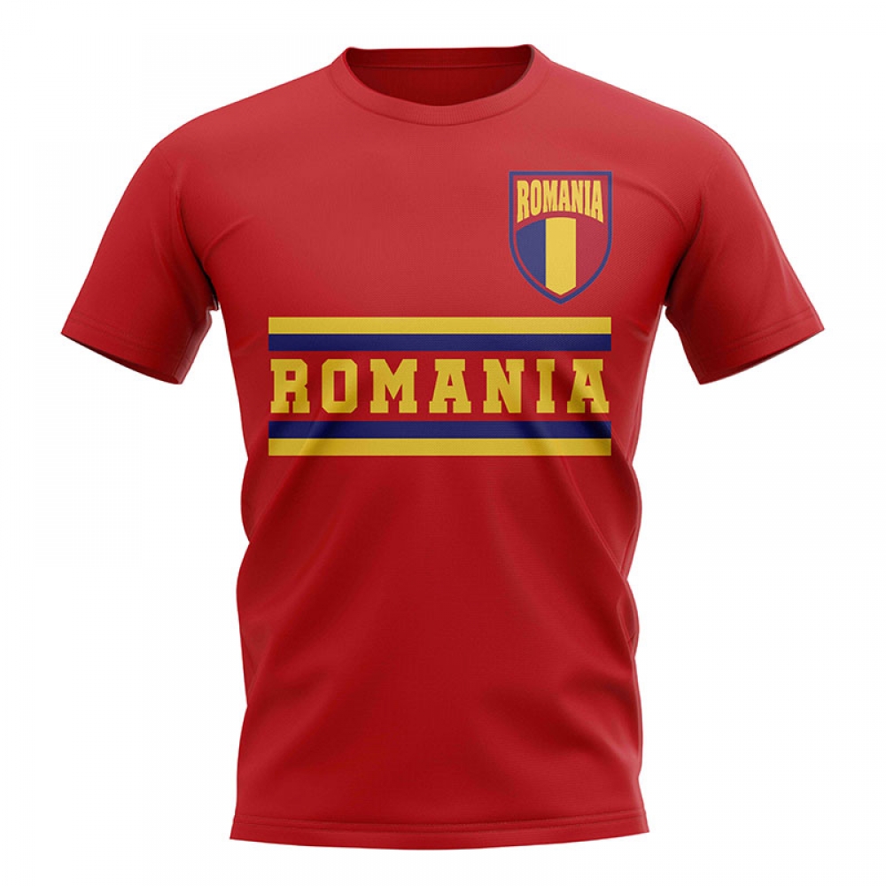 Click to view product details and reviews for Romania Core Football Country T Shirt Red.