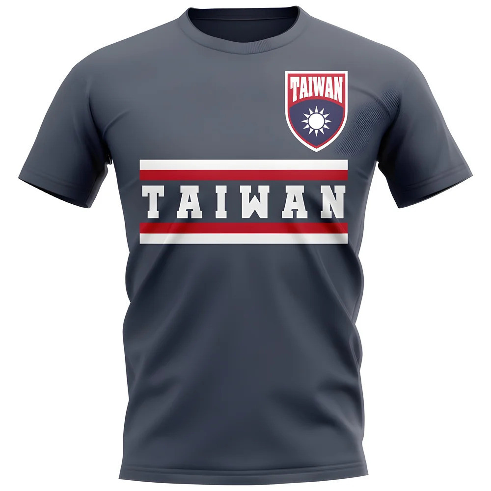 Click to view product details and reviews for Taiwan Core Football Country T Shirt Navy.